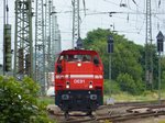 RheinCargo dieselloc DE 91 Rangierbahnhof Gremberg bei Gremberg Gnf (Gremberg Nord Fahrdienstleitung) Porzer Ringstrae, Kln 09-07-2016.