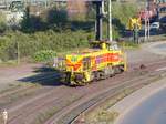 Eisenbahn und Hfen Diesellok 601 Stahlwerk Thyssen Krupp Alsumerstrasse, Duisburg 22-09-2016.