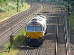 ECR (Euro Cargo Rail) Diesellok 077 004-5 Abzweig Lotharstrasse, Aktienweg, Duisburg 13-07-2017.