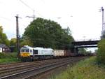 Euro Cargo Rail Diesellok 247 035-9 Hoffmannstrasse, Oberhausen 13-10-2015.