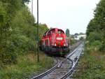 DB Cargo dieselloc 265 016-6 mit Schwesterlok Atroper Strae, Duisburg 14-09-2017.