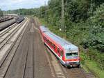 DB TW 628/928 449 verlsst Duisburg Entfang 14-09-2017.