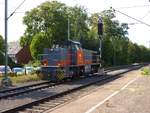 EEB (Emslndische Eisenbahn) Diesellok 275 805-2 (92 80 1275 805-2 D-EBB) Salzbergen 17-08-2018.