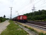 RheinCargo Diesellokomotive DE 91 Rangierbahnhof Kln Gremberg, Porzer Ringstrae, Kln 08-07-2016.