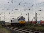 ECR (Euro Cargo Rail) Diesellokomotive 247 020-1 Gterbahnhof Oberhausen West 18-08-2022.