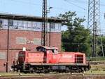 DB Cargo Diesellokomotive 294 783-6 mit Aufschrift  Railion  Gterbahnhof Oberhausen West 11-07-2024.