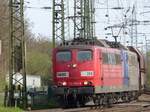 RBH (Rail Barge Harbour Lok 268 (151 004-9) und 276 (151 151-8) Rangierbahnhof Gremberg, Porzer Ringstrae, Kln 31-03-2017.