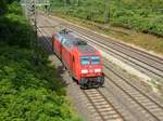 DB Cargo Lok 145 078-2 Abzweig Lotharstrasse, Aktienweg, Duisburg 13-07-2017.