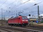 DB Cargo Lok 145 037-8 Rangierbahnhof Kln-Kalk Nord 08-03-2018.