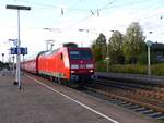 DB Cargo Lok 145 014-7 Gleis 3 Salzbergen 28-09-2018.