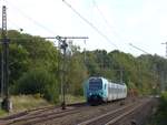 Keolis Eurobahn Triebzug ET 4.05 Tecklenburger Strae, Velpe, Westerkappeln 28-09-2018.