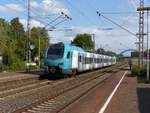 Keolis Eurobahn Triebzug ET 4 06 Gleis 4 Salzbergen 17-08-2018.