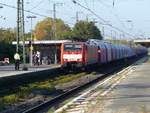 DB Cargo Lokomotive 189 084-7 Gleis 2 Emmerich am Rhein 31-10-2019.