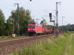 DB Cargo Lokomotive 185 268-0 Devesstrae, Salzbergen 11-09-2020.