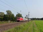 DB Lokomotive 101 100-6 Devesstrae, Salzbergen 11-09-2020.