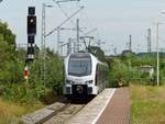 Abellio Triebzug ET 25 2206 Gleis 2 Duisburg-Hochfeld Sd 21-08-2020.