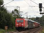 DB Cargo Lokomotive 185 221-9 Devesstrae, Salzbergen 16-09-2021.