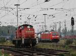 DB Diesellokomotive 294 783-6 und Lok 152 042-8 Gterbahnhof Oberhausen West 18-08-2022.