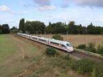 DB ICE Triebzug 4683  Limburg an der Lahn  Baumannstrasse, Praest 16-09-2022.