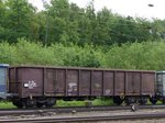 Eanos offener Drehgestell-Wagen der BB mit Nummer 31 TEN-RIV 81 A-BB 5377 130-4 Rangierbahnhof Gremberg, Kln, Deutschland 20-05-2016.