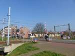 Bahnbergang Oosthavenkade bei Bahnhof Vlaardingen Centrum 16-03-2017.