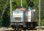 NBE Rail Diesellok 203 160-7 Dordrecht 18-07-2013.