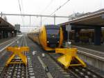 NS DM 90 treinstellen 3406 en 3409 op spoor 3 in Enschede 28-11-2013.