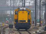 SHD (Stichting Historisch Dieselmaterieel) Diesellok 2205 bei umrangieren in Dordrecht 16-02-2017.