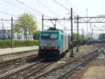 NMBS Traxx Lok 2805 mit Gterzug.