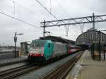 NMBS Lok 2802 mit Intercity nach Brssel.