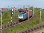 Alpha Trains TRAXX Lokomotive 186 210 (91 88 7186 210-1 B-ATLU) vermietet an Rail Force One.