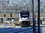 NS SLT-4 Triebzug Ankunft Utrecht Centraal Station 11-02-2021.