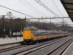 NS ICM Triebzug 4239 und 4060 Gleis 2 Bahnhof Amersfoort Centraal 20-02-2024.