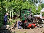 Rijssens Leemspoor Dampflokomotive nummer 3  Maaike  Baujahr 1913 von Orenstein en Koppel (O&K) Berlin Babelsberg.