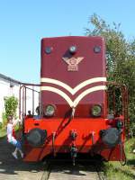 Diesellok 2225 in Haarlem am 30-08-2008.