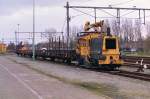 274 mit Bauzug Leiden Goederen (Gbf) Mrz 1994.