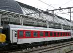 DB Sitzwagen mit Fahrradabteil Bauart Bomdz 236.9 mit Nummer 51 80 84-90 205-6 in EN 456 Gleis 7 Amsterdam Centraal Station 04-06-2014.