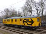 CTO Messwagen ex-Plan C postwagen Gleis 7 Dordrecht 16-02-2017.