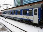 PKP Liegewagen fotografiert in Arnhem, Niederlande am 02-12-2010.