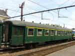 NMBS K1 Erste Klasse Reisezugwagen Eigentum der TSP mit Nummer 21122 (UIC nummer 50 88 19-48 022-10) Baujahr 1935.