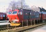 NSB LOk EL 16 2208 in Trondheim, Norwegen Scan eund Bild: Hans van der Sluis.