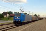 RailTraxx 185 510 durchfahrt am 9 Mai 2018 Sch�rding.