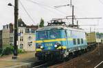 Am 17 mai 2002 zieht 2514 ein Containerzug durch Antwerpen-Dam.