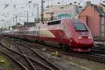 Eurostar 4301 verlasst am 15 Februar 2024 Kln Hbf. Anfang 2024 wurde Thalys von Eurostar eingegliedert.