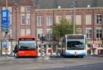 Connexxion R-Net bus 3571 VDL Berkhof Ambassador 200 bouwjaar 2010 en GVBA bus  360 Mercedes-Benz Citaro G bouwjaar 2010.