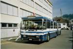 (070'914) - ZVB Zug - Nr. 37/ZG 3387 - FBW/Hess am 11. September 2004 in Zug, Garage