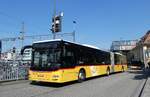 (285'530) - PostAuto Nordschweiz - AG 564'663/PID 10'550 - MAN (ex Steffen, Remetschwil Nr. 73) am 19. M�rz 2026 beim Bahnhof Baden