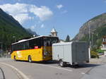(184'232) - PostAuto Wallis - VS 445'905 - Iveco am 25. August 2017 in Saas-Balen, Dorf
