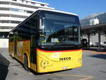 (266'521) - Autotour, Visp - VS 63'800/PID 11'742 - Iveco am 1. September 2024 beim Bahnhof Visp