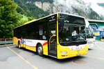 (279'484) - GrindelwaldBus, Grindelwald - Nr. 24/BE 364'408 - MAN/G�ppel am 28. August 2025 in Lauterbrunnen, Parkhaus